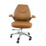Customer Chair[3223]-Light Brown