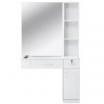 Salon Hair Mirror [86021] - White