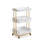 美容推车&工具车[568-170]-白金&白银