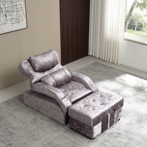 Electronic Foot Massage Sofa Set[1006A]-Silver