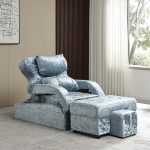 Electric Massage Foot Sofa[1006]-Blue