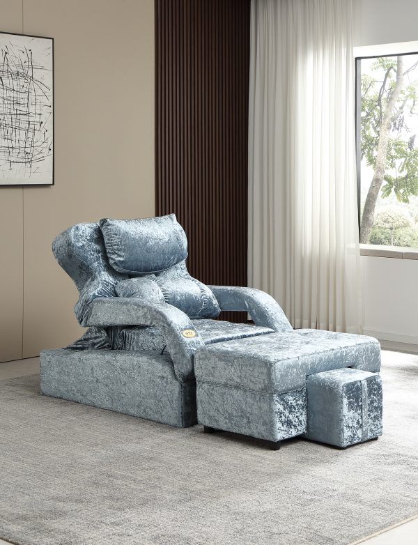 Electric Massage Foot Sofa[1006]-Blue
