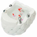 脚池盆[T088]-白色