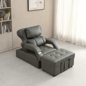 Electric Massage Foot Sofa[1007]-Gray