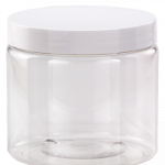 16 OZ. CLEAR JAR WITH LID