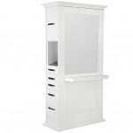 Hairdressing double-sided styling mirror[KL-86007]-White