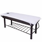 按摩水疗床罩床垫-白色