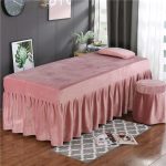 单件床罩[豆沙粉&天湖兰&灰色]