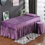 One-piece spa bedspread[purple]