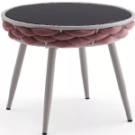 Waiting table [gray+pink]