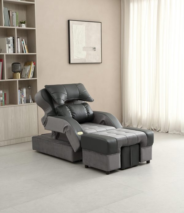 Electric Massage Foot Sofa[2001]-Gray Double Color - Image 5