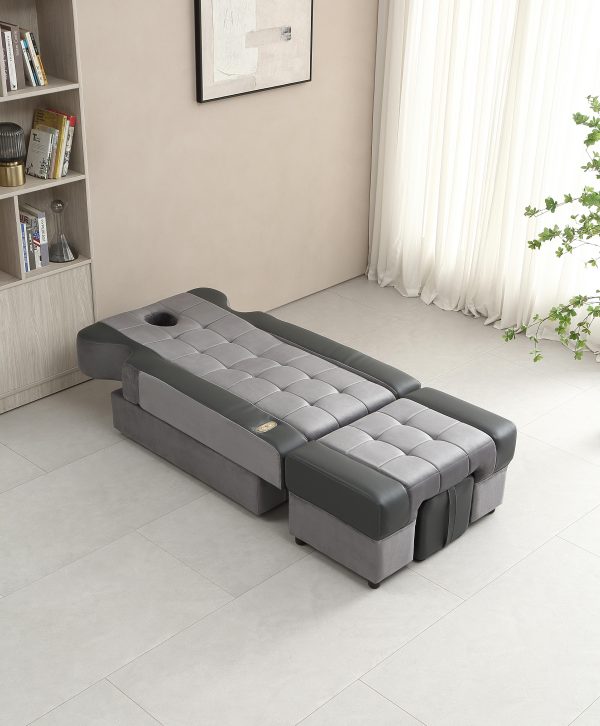 Electric Massage Foot Sofa[2001]-Gray Double Color - Image 6