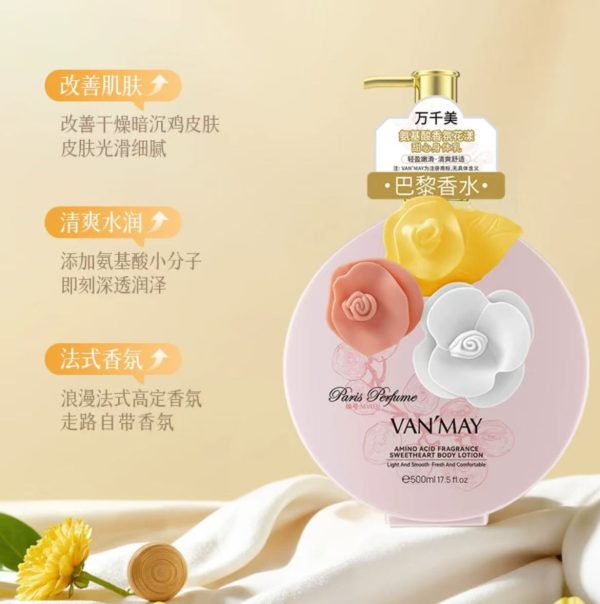Body Lotion[Paris Perfume Amino Acid Fragrance]-Van'May